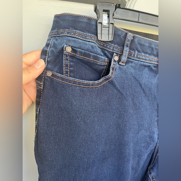 EST 1946 Hi-Rise Skinny Stretch Jeans, Elastic Waistband, Women’s Sz 18W - Picture 7 of 13